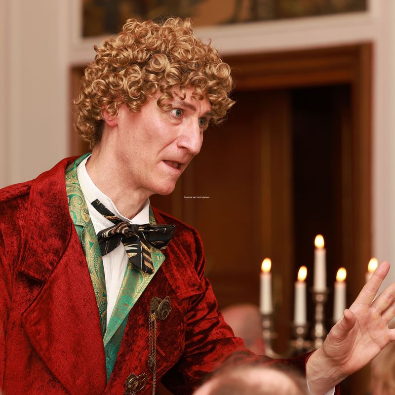 Sir John mit Kerzen