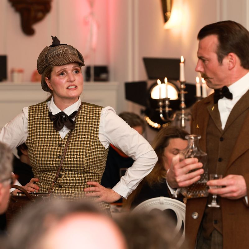 Zwiegespräch Eliza mit Arthur Conan Doyle